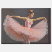 Bailarina desplegando su tutu マグネット (正面)