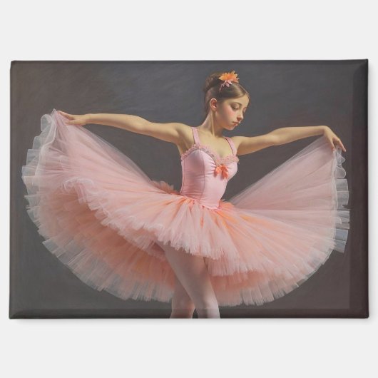 Bailarina desplegando su tutu  マグネット (正面)