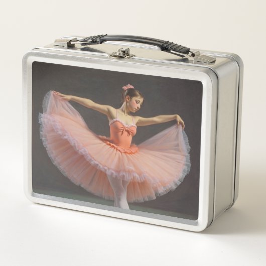 Bailarina desplegando su tutu  メタルランチボックス (正面)
