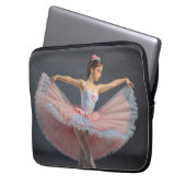 Bailarina desplegando su tutu  ラップトップスリーブ (正面左)