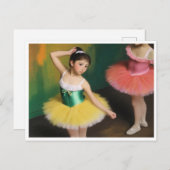 Bailarinas con colores vivos ポストカード (正面/裏面)