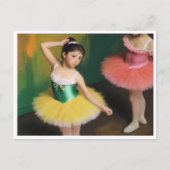 Bailarinas con colores vivos ポストカード (正面)