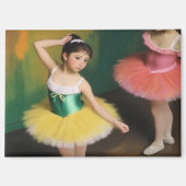Bailarinas con colores vivos マグネット (正面)