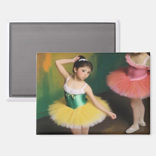 Bailarinas con colores vivos マグネット (正面/裏面)