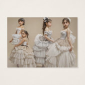 Bailarinas con trajes románticos (裏面)