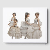 Bailarinas con trajes románticos ゲストブック (裏面)