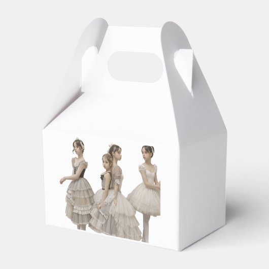 Bailarinas con trajes románticos フェイバーボックス (正面サイド)