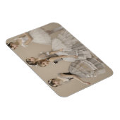 Bailarinas con trajes románticos マグネット (右側)