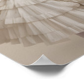 Bailarinas con trajes románticos Programa plegado ポスター (角)