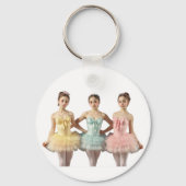 Bailarinas con tutús de colores suaves キーホルダー (裏面)
