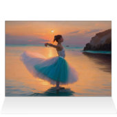Bailarinas con tutus desplegados (内部横(上))
