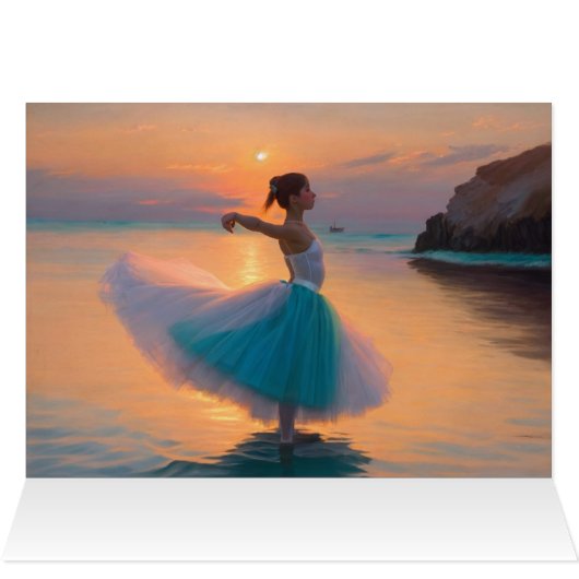 Bailarinas con tutus desplegados (内部横(上))
