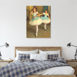 Bailarinas en el estilo romántico キャンバスプリント