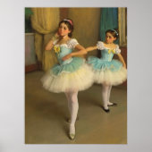 Bailarinas en el estilo romántico ポスター (正面)