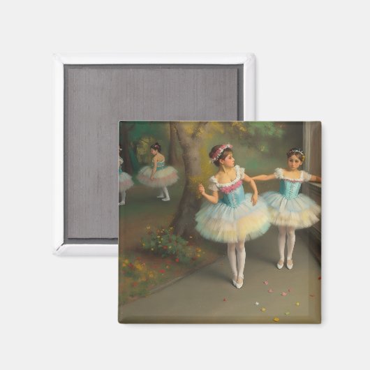 Bailarinas en el estilo romántico マグネット (正面/裏面)
