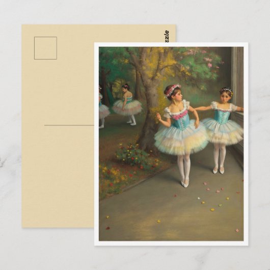 Bailarinas en el estilo romántico Postal ポストカード (正面/裏面)
