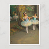 Bailarinas en el estilo romántico Postal ポストカード (正面)