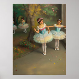 Bailarinas en el estilo romántico Poster ポスター