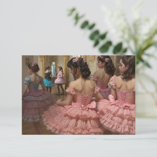 Bailarinas en una gran sala de estilo rocóco (スタンド正面)