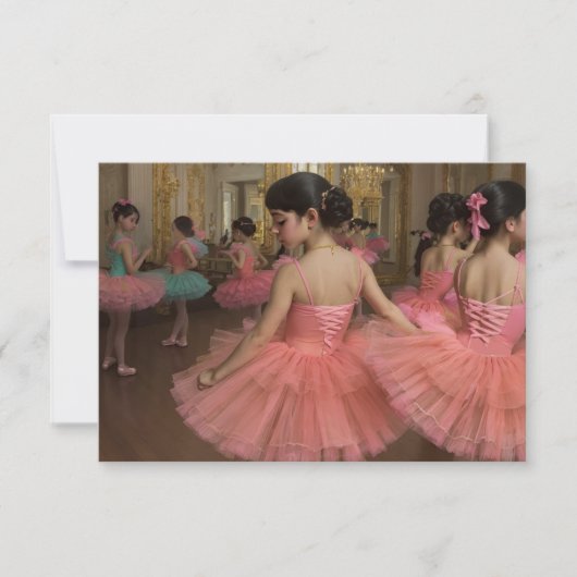 Bailarinas en una gran sala de estilo rocóco (正面)