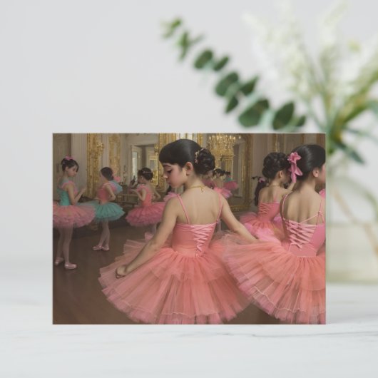 Bailarinas en una gran sala de estilo rocóco (スタンド正面)