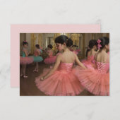 Bailarinas en una gran sala de estilo rocóco (正面/裏面)