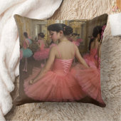 Bailarinas en una gran sala de estilo rocóco クッション (ブランケット)