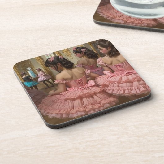 Bailarinas en una gran sala de estilo rocóco コースター (左側)