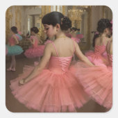 Bailarinas en una gran sala de estilo rocóco スクエアシール (正面)