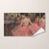 Bailarinas en una gran sala de estilo rocóco バスタオルセット (ハンドタオル)