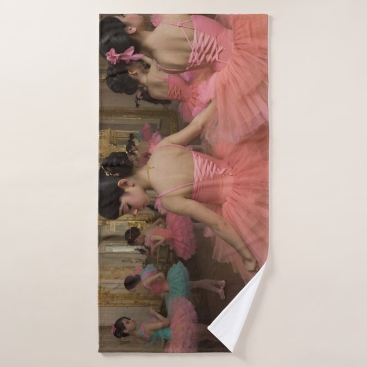 Bailarinas en una gran sala de estilo rocóco バスタオル (バスタオル)