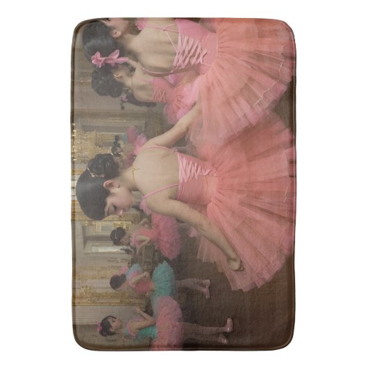 Bailarinas en una gran sala de estilo rocóco バスマット (正面縦)