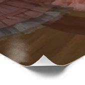 Bailarinas en una gran sala de estilo rocóco ポスター (コーナー)