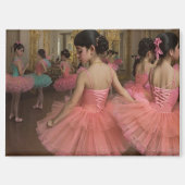 Bailarinas en una gran sala de estilo rocóco マグネット (正面)