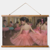 Bailarinas en una gran sala de estilo rocóco 吊り下げ型タペストリー (正面)