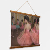 Bailarinas en una gran sala de estilo rocóco 吊り下げ型タペストリー (傾斜あり)