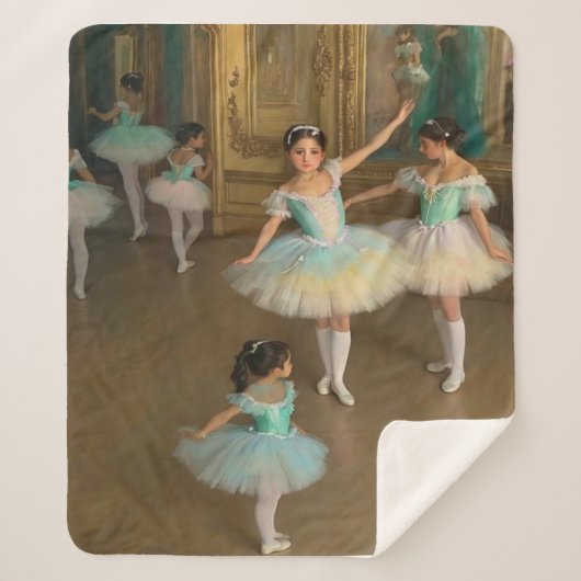 Bailarinas esperando el momento de actuar シェルパブランケット (正面)