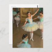 Bailarinas esperando para actuar ポストカード (正面/裏面)