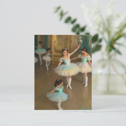 Bailarinas esperando para actuar 案内ポストカード (スタンド正面)