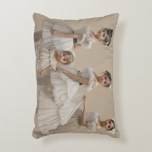 Bailarinas románticas アクセントクッション (正面(垂直))