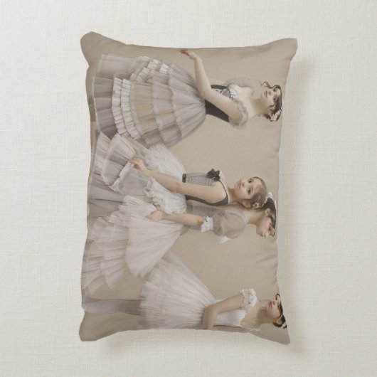Bailarinas románticas アクセントクッション (裏面(縦))