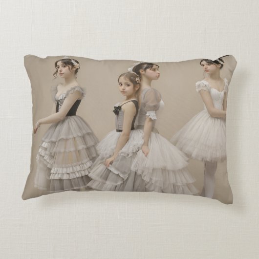 Bailarinas románticas アクセントクッション (裏面)