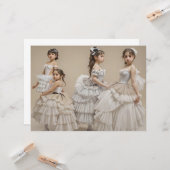 Bailarinas románticas カード (正面/裏面インサイチュ)