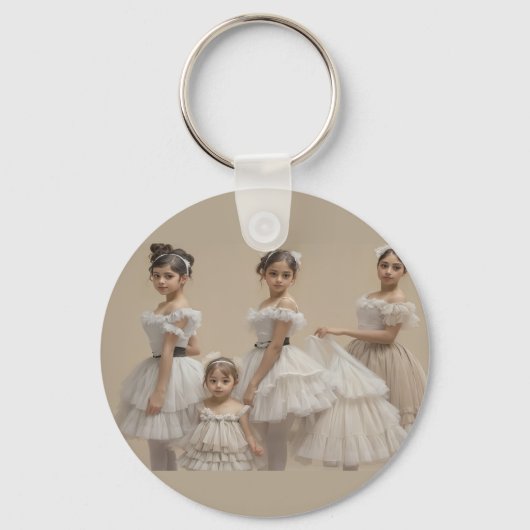 Bailarinas románticas キーホルダー (正面)