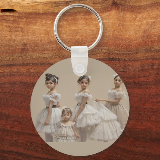 Bailarinas románticas キーホルダー (正面)
