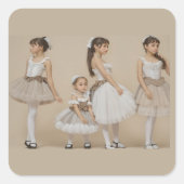 Bailarinas románticas スクエアシール (正面)