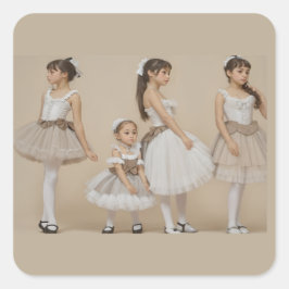 Bailarinas románticas スクエアシール