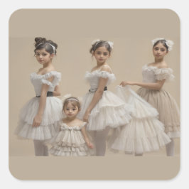 Bailarinas románticas スクエアシール