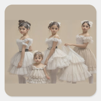 Bailarinas románticas スクエアシール