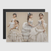 Bailarinas románticas マグネット招待状 (正面/裏面)